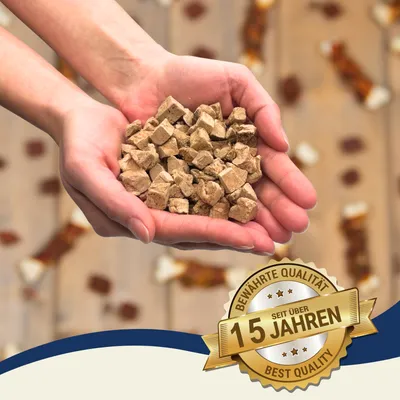 Lyra Pet® Dés de poitrine de poulet lyophilisés