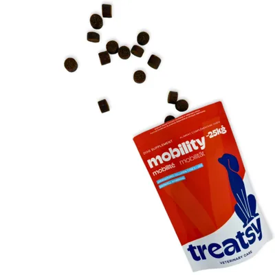 Treatsy Complément – Mobilité Articulations pour chiens de 1 à 25kg Treatsy Complément – Mobilité Articulations pour chiens de 1 à 25kg