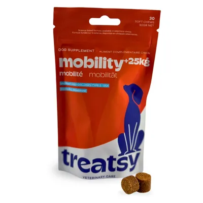 Treatsy Complément – Mobilité Articulations pour Grands chiens (+25kg) Treatsy Complément – Mobilité Articulations pour Grands chiens (+25kg)