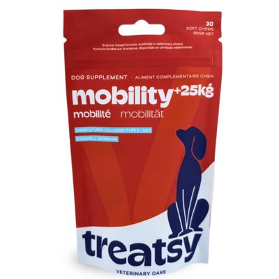 Treatsy Complément – Mobilité Articulations pour Grands chiens (+25kg)