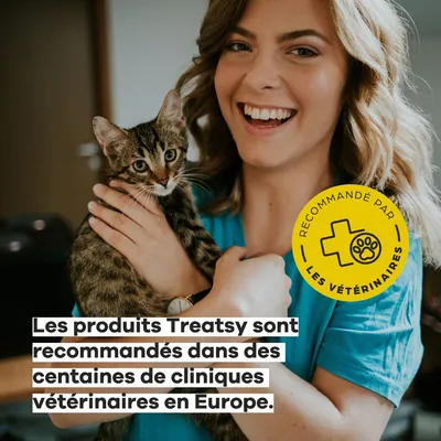 Treatsy Complément Alimentaire – Stress & Système Urinaire pour Chat Treatsy Complément Alimentaire – Stress & Système Urinaire pour Chat