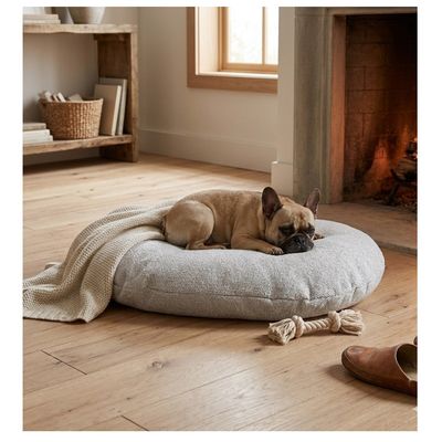Coussin ovale déhoussable pour chien
