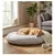 Coussin ovale déhoussable pour chien