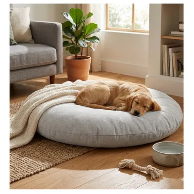 Coussin ovale déhoussable pour chien Coussin ovale déhoussable pour chien