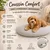 Coussin ovale déhoussable pour chien Coussin ovale déhoussable pour chien