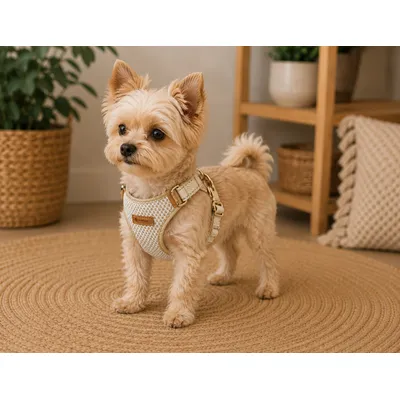 Harnais pour chien Lara Beige Harnais pour chien Lara Beige