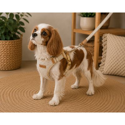 Harnais pour chien Lara Beige