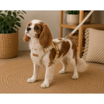 Harnais pour chien Lara Beige