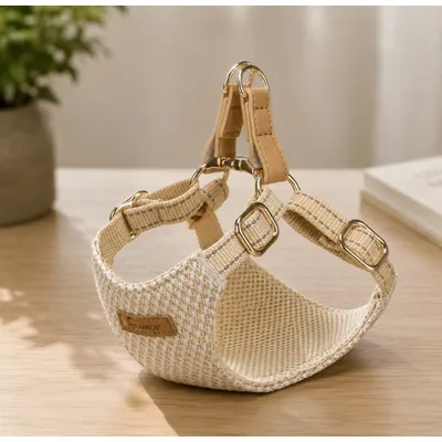 Harnais pour chien Lara Beige Harnais pour chien Lara Beige