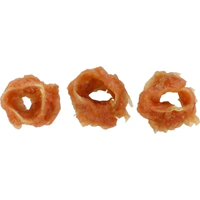Friandises Hapki Anneaux Poulet et Cabillaud 85 g pour Chien Friandises Hapki Anneaux Poulet et Cabillaud 85 g pour Chien