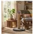 Arbre a chat et jeu suspendu Riba 33 x 45 cm gris foncé Arbre a chat et jeu suspendu Riba 33 x 45 cm gris foncé