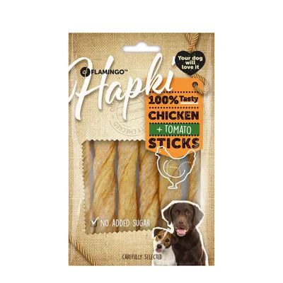 Friandise petits blocs avec poulet et cabillaud Friandise petits blocs avec poulet et cabillaud
