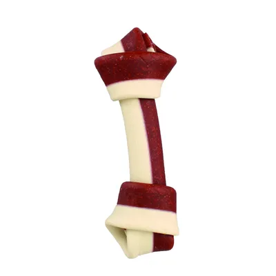 Friandises os noué au poulet et fromage Friandises os noué au poulet et fromage