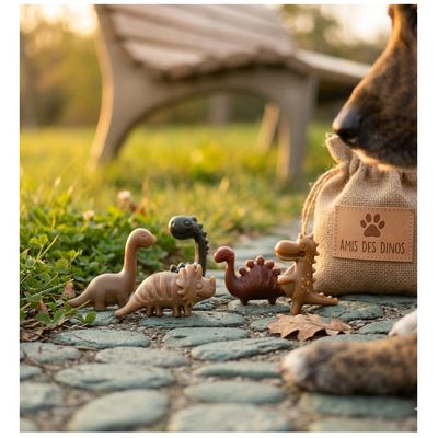 Lot de friandises veggies pour chien Dino mix