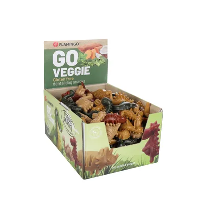 Lot de friandises veggies pour chien Dino mix Lot de friandises veggies pour chien Dino mix