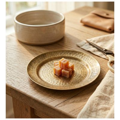 Friandise petits blocs avec poulet et cabillaud