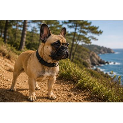 Collier pour chien avec doublure néoprène
