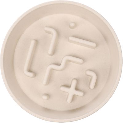 Gamelle ronde anti glouton pour chien Kana