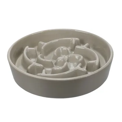 Gamelle ronde anti glouton pour chien Sena Gamelle ronde anti glouton pour chien Sena