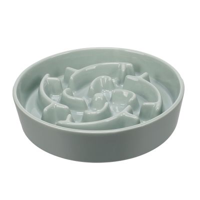 Gamelle ronde anti glouton pour chien Sena