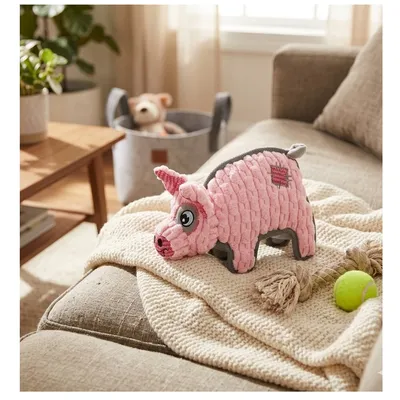 Jeu couineur cochon pour chien 16 x 24 cm Jeu couineur cochon pour chien 16 x 24 cm