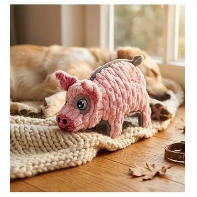 Jeu couineur cochon pour chien 16 x 24 cm Jeu couineur cochon pour chien 16 x 24 cm