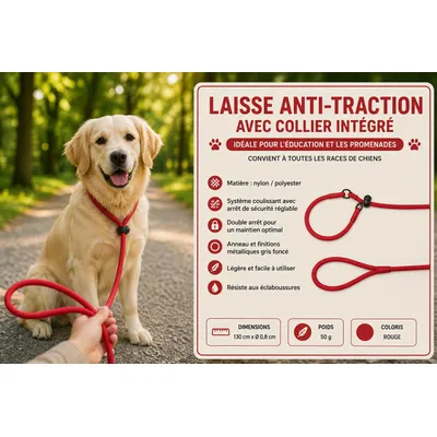 Laisse anti-traction Aiden Laisse anti-traction Aiden