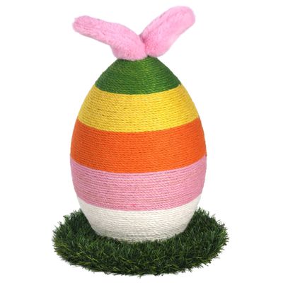 Jouet a griffer Easton en forme d'œuf Griffoir coloré 52cm
