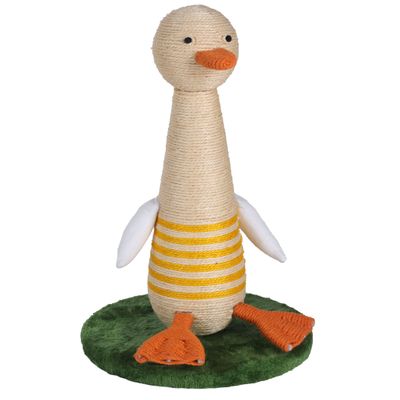 Cône a gratter canard pour chat Arbre a griffer 51cm