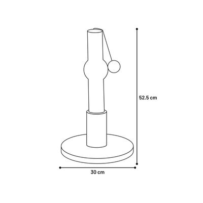 Arbre a chat Alize Griffoir avec surface de massage 52cm