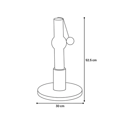 Arbre a chat Alize Griffoir avec surface de massage 52cm