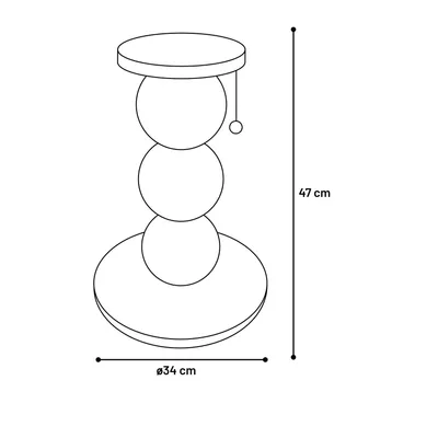 Arbre a chat avec plateforme Griffoir en bois et cordes 47cm Arbre a chat avec plateforme Griffoir en bois et cordes 47cm