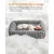 Feandrea Panier pour Chien, Coussin Lavable, Moelleux, Gris Feandrea Panier pour Chien, Coussin Lavable, Moelleux, Gris