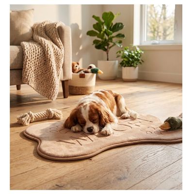 Coussin en forme d'os pour chien Mador