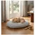 Coussin ovale déhoussable pour chien Coussin ovale déhoussable pour chien