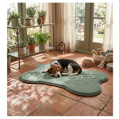 Coussin en forme d'os pour chien Mador