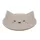 Gamelle plat rond en céramique pour chat Anti-Stress