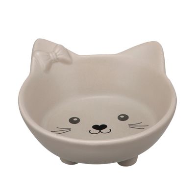 Gamelle ronde en céramique pour nourriture et eau 180 ml
