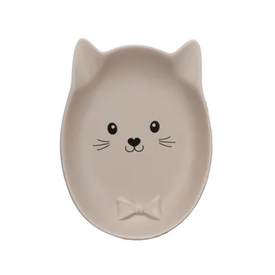 Gamelle ovale en céramique pour chat Anti-Stress