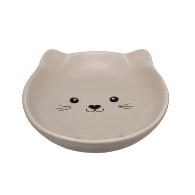 Gamelle ovale en céramique pour chat Anti-Stress