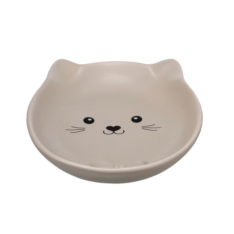 Gamelle ovale en céramique pour chat Anti-Stress