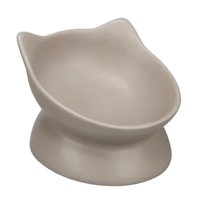 Gamelle ergonomique en céramique pour chat Filou
