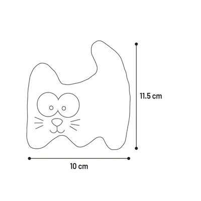 Lot de 2 jouets pour chat Brella avec cataire