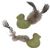 Jouet oiseau Katti en cataire avec plumes pour chat