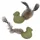 Jouet oiseau Katti en cataire avec plumes pour chat