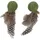 Jouets pour chat Katti balle de cataire avec plumes