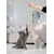 Jouet suspendu Gripi souris avec catnip Peluche pour chat Jouet suspendu Gripi souris avec catnip Peluche pour chat