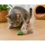 Jouet souris Katti en cataire avec plumes pour chat
