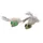 Jouet souris Katti en cataire avec plumes pour chat