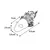 Jouet souris Katti en cataire avec plumes pour chat